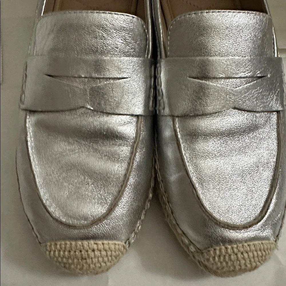 Sam‎ Edelman Silver Women's Loafers